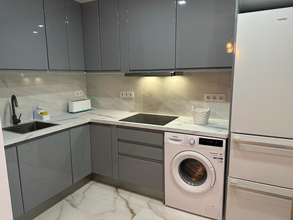 Calpe Apartamento Lujoso Bajo Terasa Piscina Aire Cerca Playa Pueblo Exterior photo